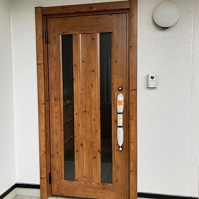 玄関ドアの交換工事