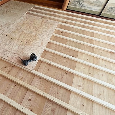 フローリング工事