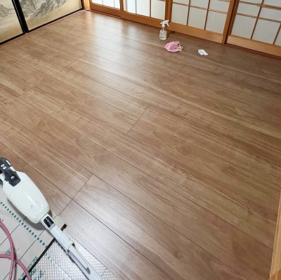 フローリング工事 施工後写真