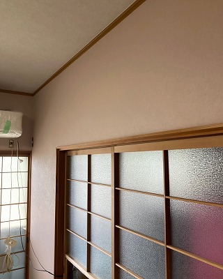 クロス貼替工事