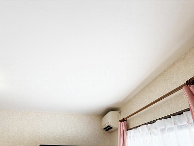 天井クロス貼替工事